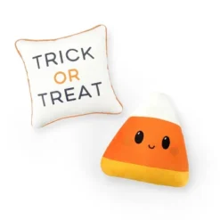 2pk Mini Decor Pillows Candy Corn And Treat Or Trick - Bullseye's Playground™ -Bullseye Shop GUEST 08cd9878 135f 418a 83e8 c997364742d1