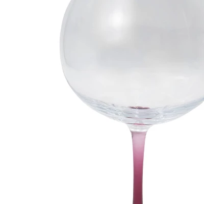 23.6 Fl Oz Wine Glasses Maroon - Bullseye's Playground™ 4 23.6 Fl Oz Wine Glasses Maroon - Bullseye's Playground™ - Image 2