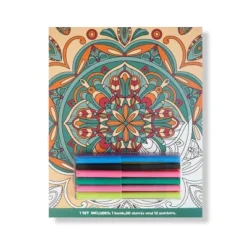 Complex Coloring Book With Markers Mandala - Bullseye's Playground™ -Bullseye Shop GUEST 2cd16c60 53e9 4784 804a 698b24b84536