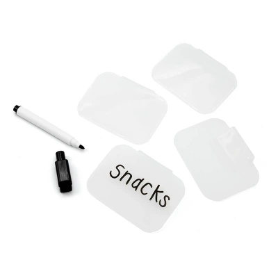 Dry Erase Clips Frosted Clear - Bullseye's Playground™ 4 Dry Erase Clips Frosted Clear - Bullseye's Playground™ - Image 2