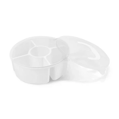Food Storage With Lid Round Clear - Bullseye's Playground™ 4 Food Storage With Lid Round Clear - Bullseye's Playground™ - Image 2