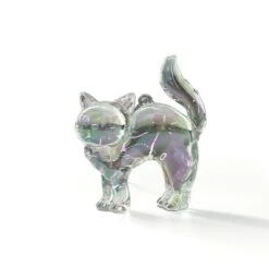 Iridescent Figural Cat - Bullseye's Playground™ -Bullseye Shop GUEST 4c5fe4e4 f317 4b46 9e11 ad62cc7ecf3f