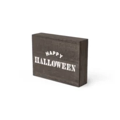 Novelty Decor Signs Happy Halloween - Bullseye's Playground™
