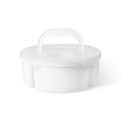 Food Storage With Lid Round Clear - Bullseye's Playground™ 3 Food Storage With Lid Round Clear - Bullseye's Playground™