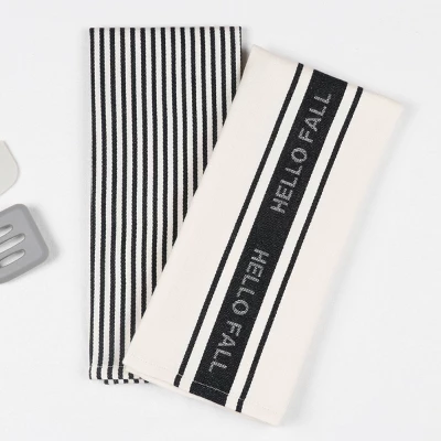 2pk Dishtowels Hello Fall - Bullseye's Playground™ 6 2pk Dishtowels Hello Fall - Bullseye's Playground™ - Image 4