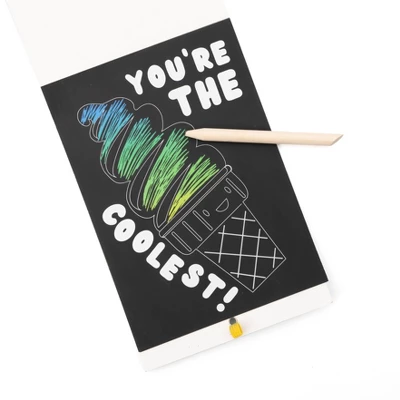 Scratch Art Book Food Craft Activity Kit - Bullseye's Playground™ 3 Scratch Art Book Food Craft Activity Kit - Bullseye's Playground™