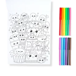 Complex Coloring Book With Markers Sweet Treat - Bullseye's Playground™