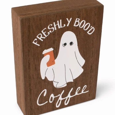Novelty Decor Signs Freshly Boo'd - Bullseye's Playground™ 4 Novelty Decor Signs Freshly Boo'd - Bullseye's Playground™ - Image 2