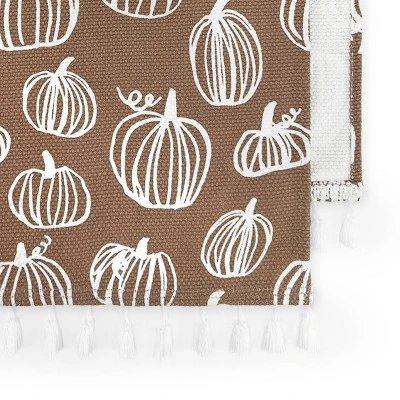 Table Runner-Allover Pumpkin - Bullseye's Playground™ 4 Table Runner-Allover Pumpkin - Bullseye's Playground™ - Image 2