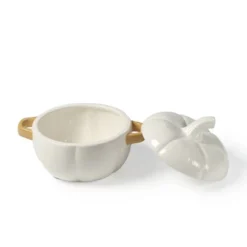 Ceramic Cocotte White - Bullseye's Playground™