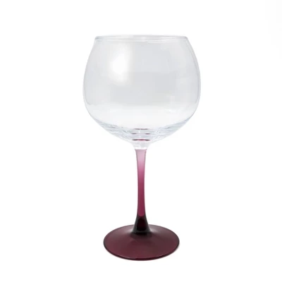 23.6 Fl Oz Wine Glasses Maroon - Bullseye's Playground™ 5 23.6 Fl Oz Wine Glasses Maroon - Bullseye's Playground™ - Image 3